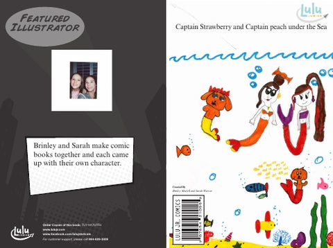 Captain Strawberry and Captain peach under the Sea