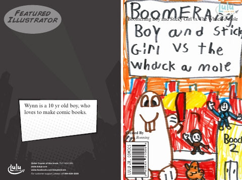 Boomerang Boy and Sticky Girl vs. The Whack-a-mole