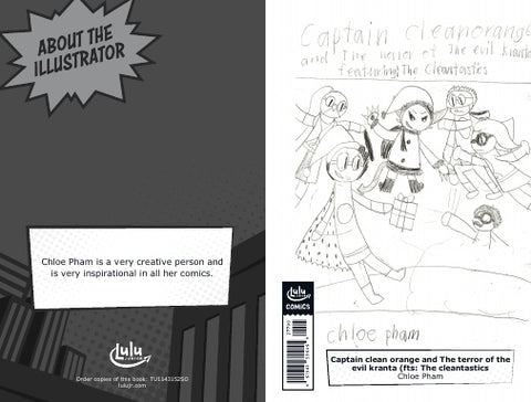 Captain clean orange and The terror of the evil kranta (fts: The cleantastics