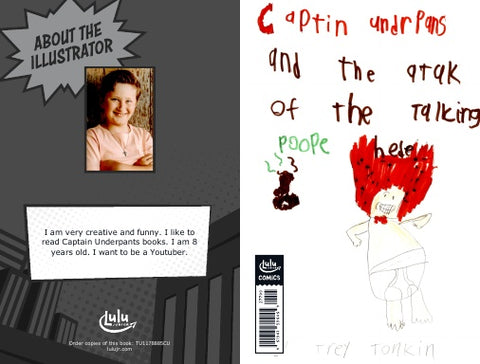 Captin Underpants and the atak of the talking Poope hede