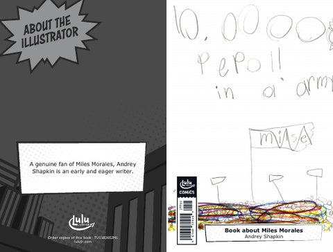 Book about Miles Morales