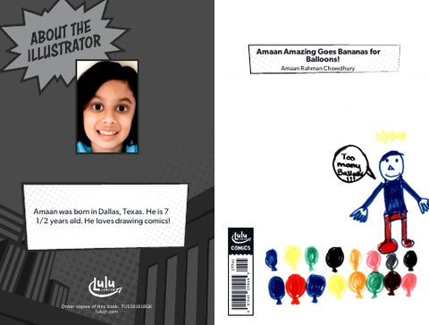 Amaan Amazing Goes Bananas for Balloons!