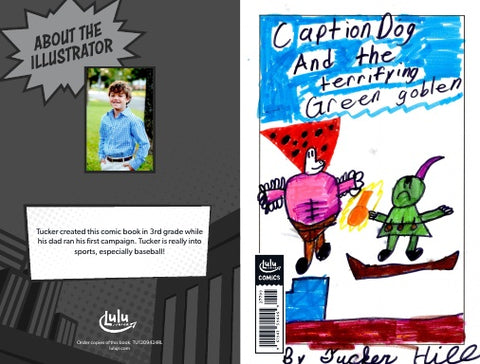 Caption Dog and the Terrifying Green Goblen