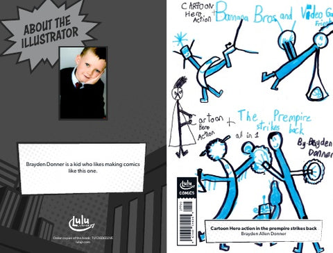 Cartoon Hero action in the prempire strikes back