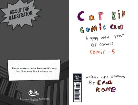 Cat Kid Comic Club A New Year of Comics
