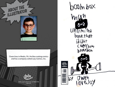 Boombox Man: The Awesome Book