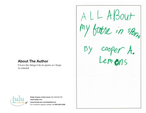 ALL a bout my futre in sports