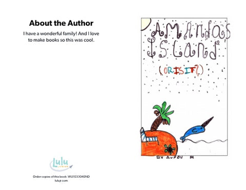 Amanda's Island (or is it)