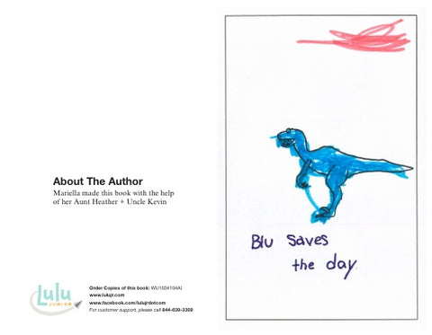 Blu saves the day