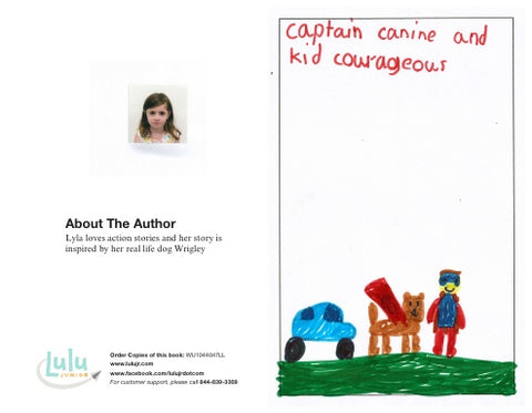 captain canine and kid courageous